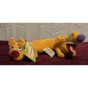 2018 Nickelodeon CATDOG Plush Toy Cat Dog Cartoon Stuffed Animal, NWT